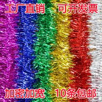 Wedding arrangements Supplies colorful wool strips of flowers Birthday Decorations Festive 61 festive colors with decorated Christmas party