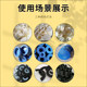 Wear-resistant, pressure-resistant, high-temperature toughness good nylon rod