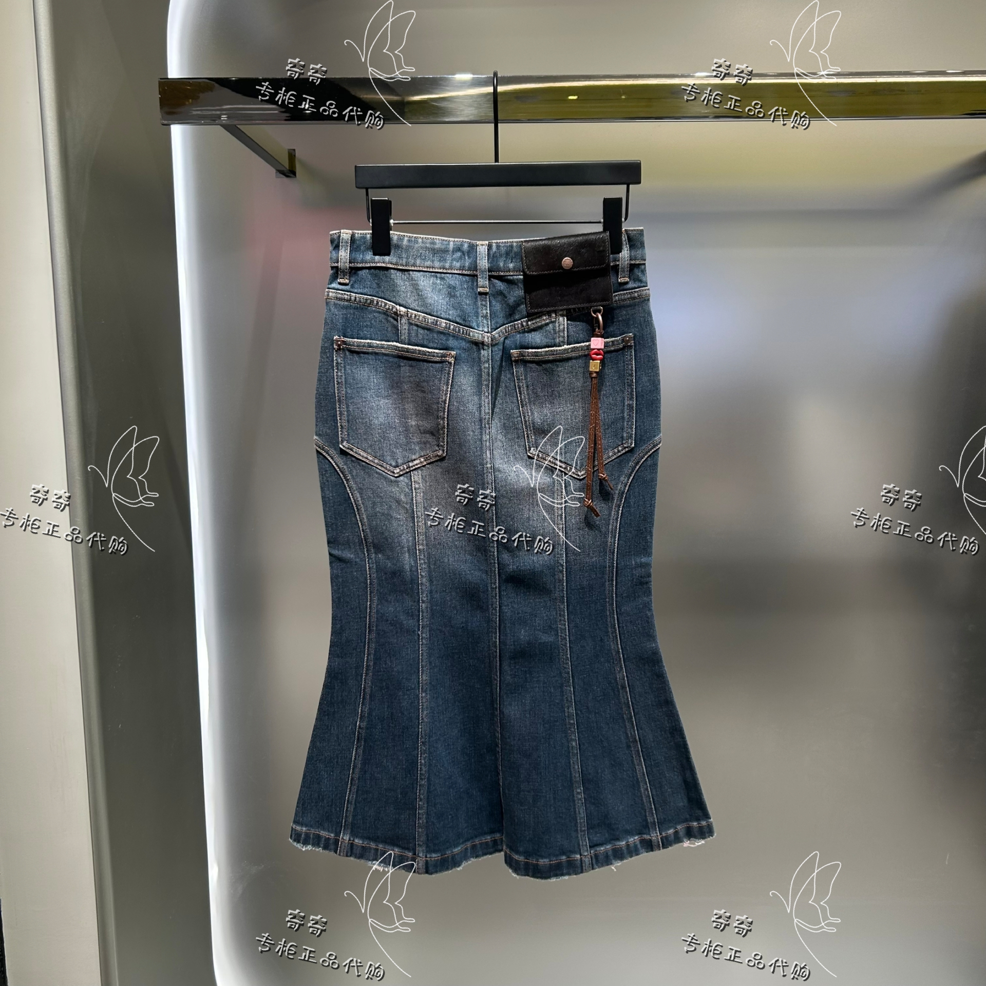Miss sixty专柜正品10A 2025冬季新款牛仔半身裙6S4KJ15300原1690 - 图0