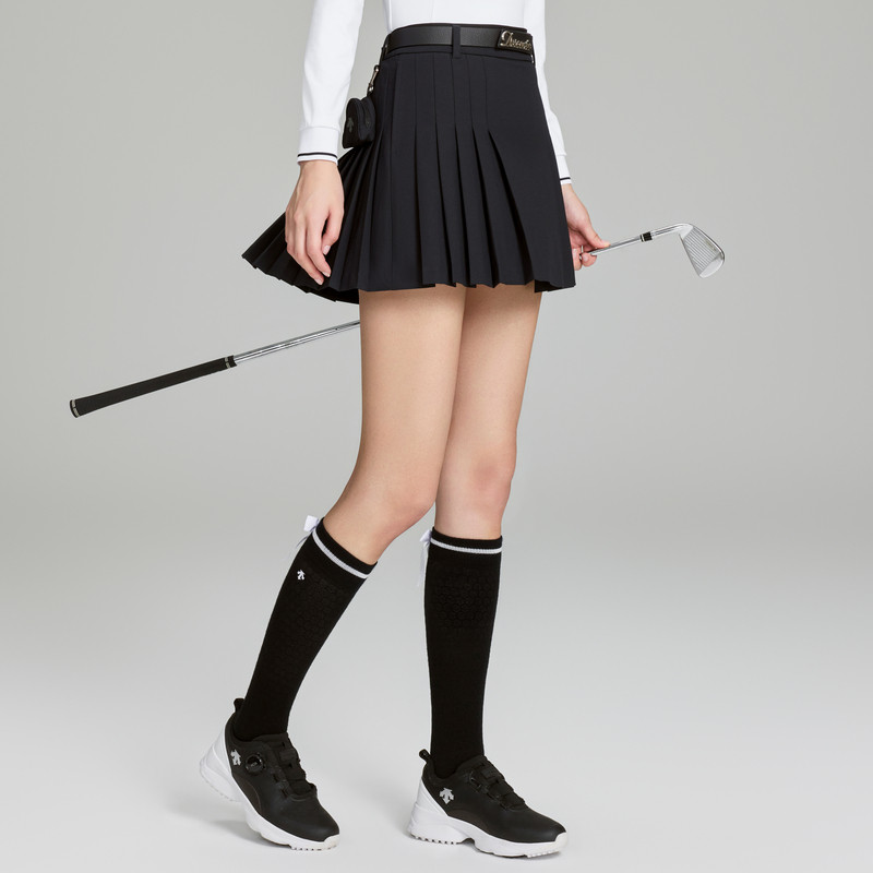 DESCENTEGOLF 迪桑特高尔夫女士PRO系列经典百褶短裙 秋冬新品,淘宝优惠券,粉丝福利购,淘宝优惠卷