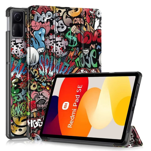 适用Redmi pad SE保护套红米平板电脑皮套小米RedmipadSE 11英寸2023款SE智能休眠防摔外壳支撑支架套 - 图2