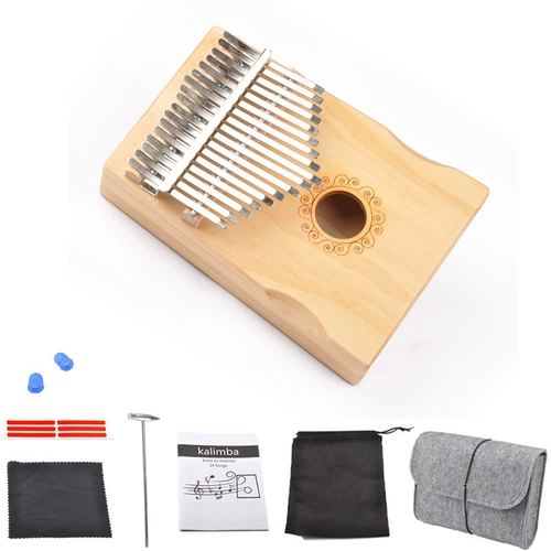 Thumb Kalinbaqin 17 Sound Ka Ling Baqin начинающий портативный музыкальный инструмент Kalimba