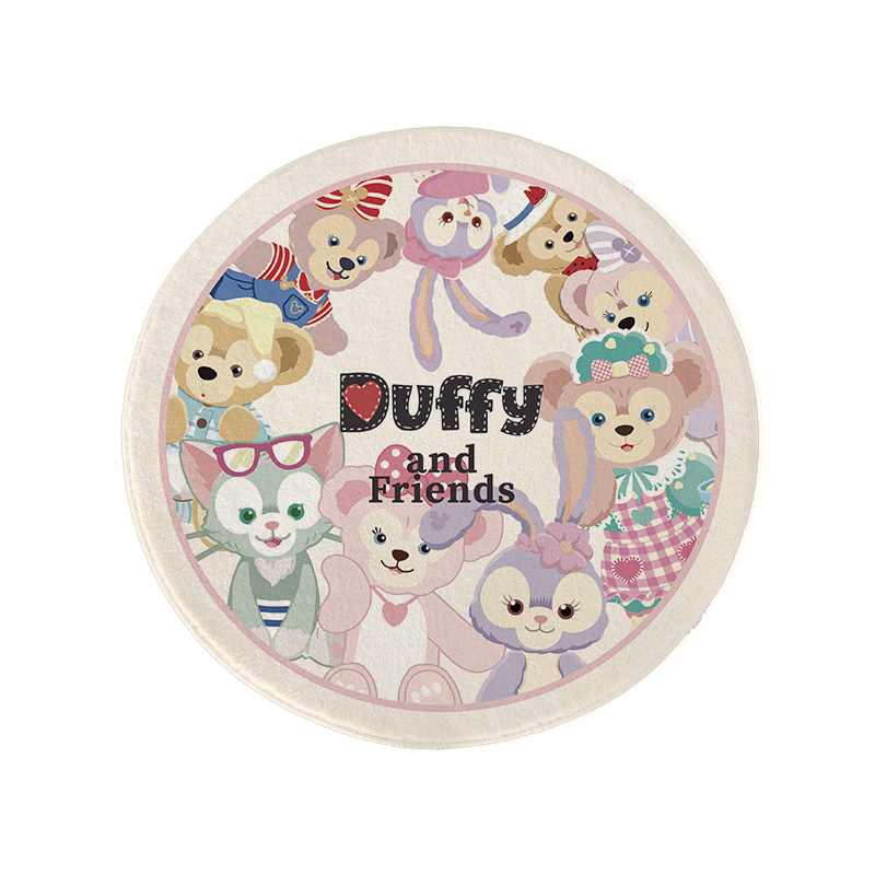 圆形卡通地毯卧室茶几毯可爱儿童房吊篮圆毯家用床边毯转椅地垫子,淘宝优惠券,粉丝福利购,淘宝优惠卷