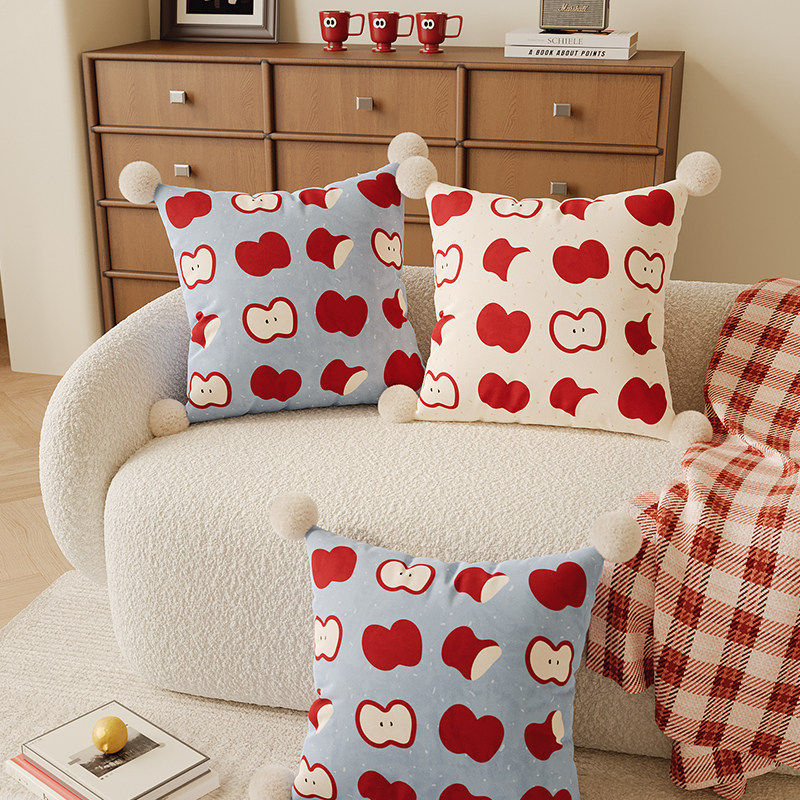 红色新年抱枕套布置沙发客厅靠枕腰靠喜庆床头靠垫靠背含芯可拆洗,淘宝优惠券,粉丝福利购,淘宝优惠卷