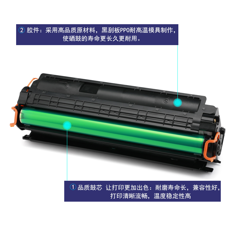 适惠普m141w硒鼓m111a打印机hp141a墨盒w1500a黑色laserjet111w粉 - 图2