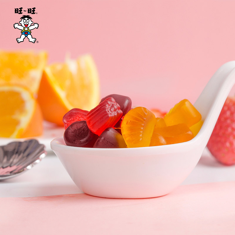 旺旺仔qq软糖70g大包装水果糖网红葡萄可乐味果汁橡皮糖果小零食,淘宝优惠券,粉丝福利购,淘宝优惠卷