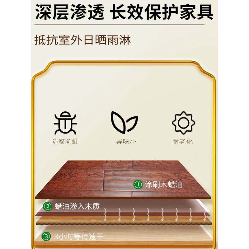 胡桃木色油漆实木木蜡油柜子翻新黑胡桃色家具保养水性改色木纹漆,淘宝优惠券,粉丝福利购,淘宝优惠卷