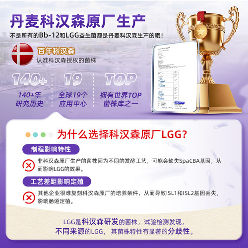 德国进口】科汉森bb12+lgg婴儿益生菌滴剂贝安姆新生儿BG双歧杆菌 - 图2