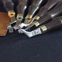 Honest month down hand as good craftsman shallow trough sideline instrumental leather with DIY pressure line scribe leather decorative line pressure