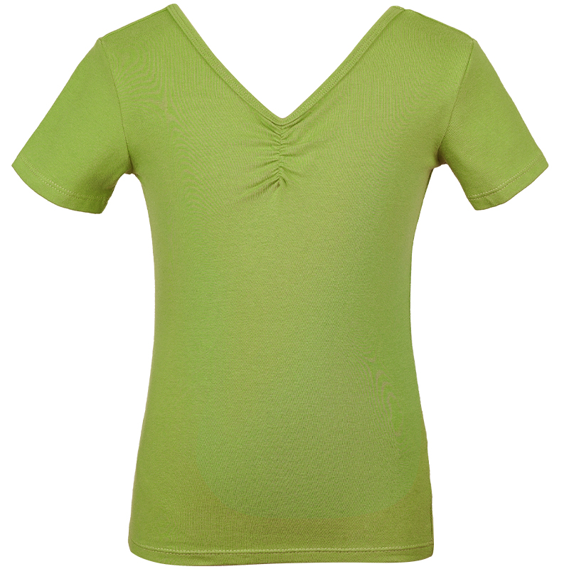 儿童舞蹈服女童芭蕾演出练功服分体上衣芳华同款跳舞衣中国舞套装 - 图3