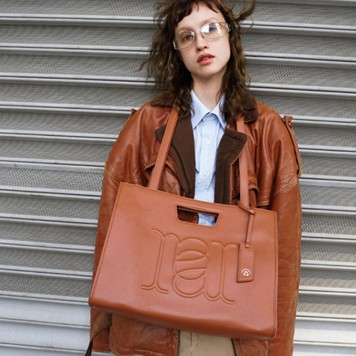 ANNALOCH再生系列经典款简约托特包通勤大容量单肩手提女包 - 图1