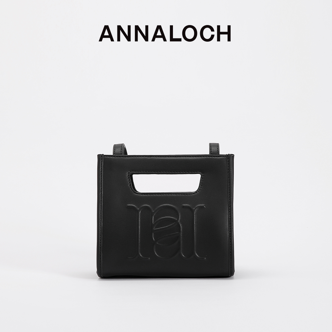 ANNALOCH再生系列小号简约托特包原创时尚通勤真皮手提单肩斜跨包