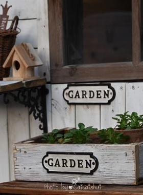 复古挂牌铸铁多功能欧式