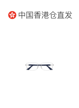 香港直邮CARTIER 男士眼镜 CT0520O004 SS2025 蓝色 全框平光镜