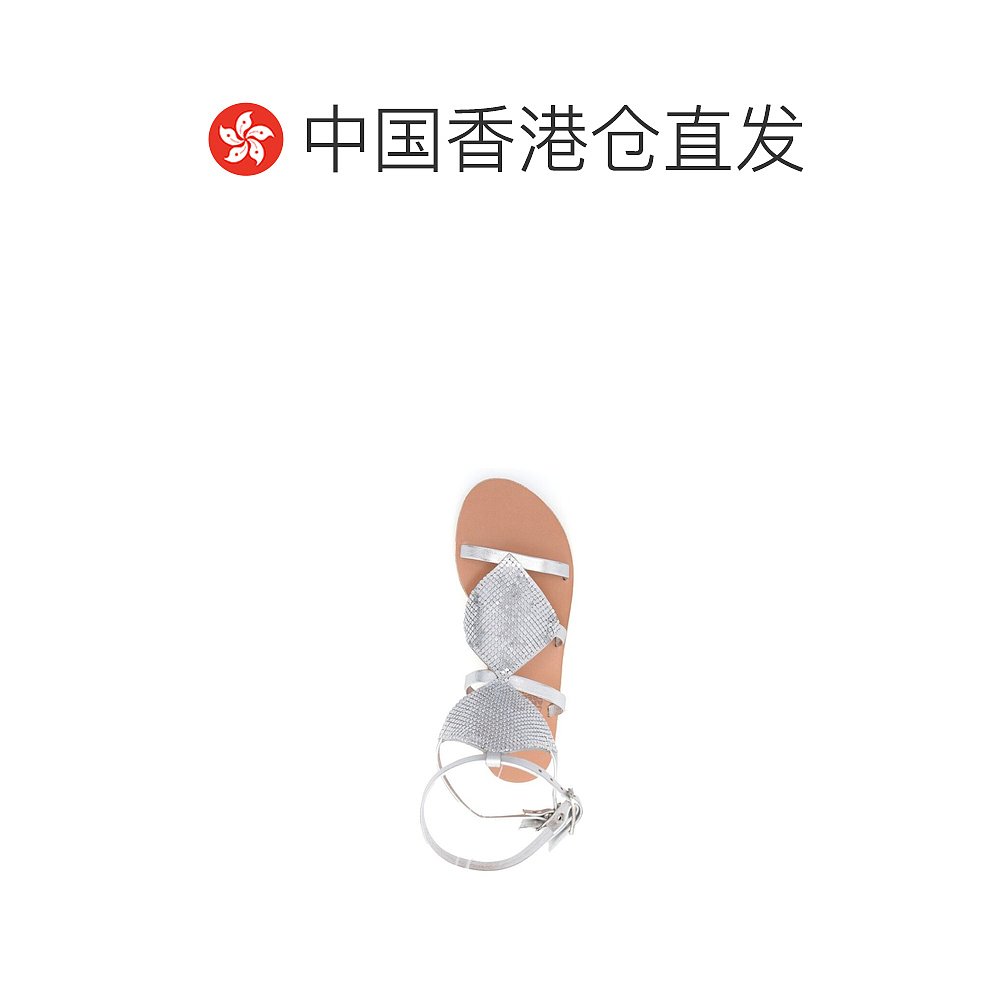 香港直邮Ancient Greek Sandals 徽标平底凉鞋 JANE - 图1