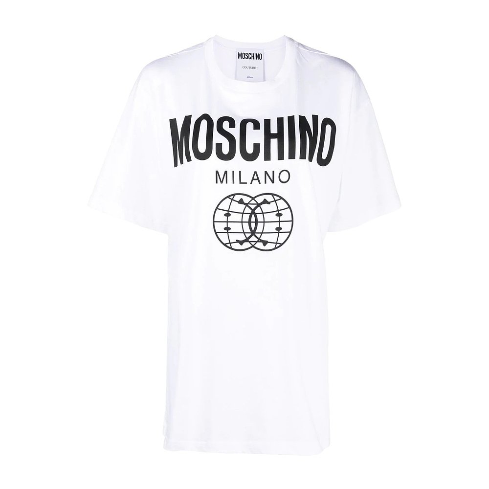 香港直邮Moschino logo印花T恤 07060541 BCS - 图2