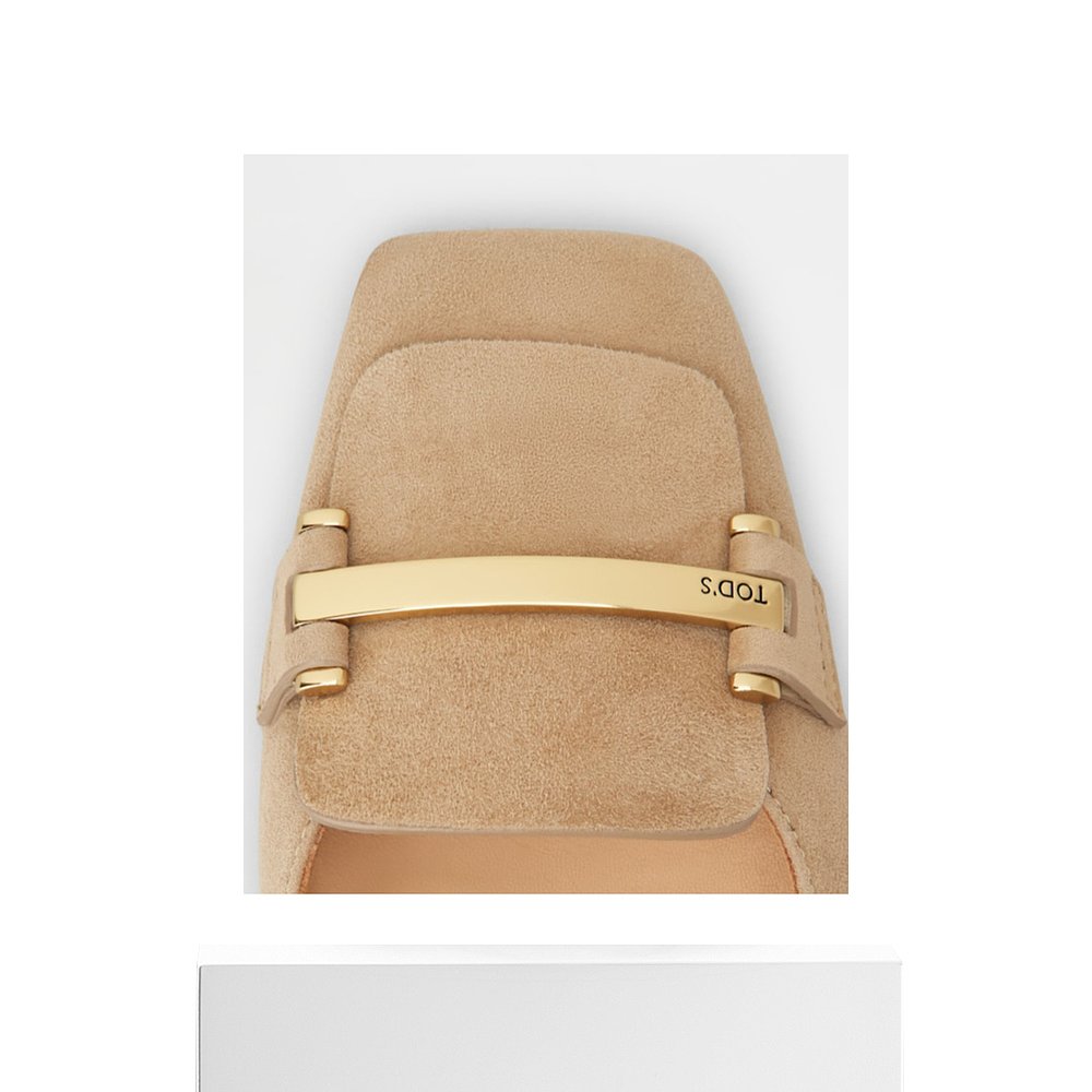 香港直邮Tod's 方头高跟凉鞋 XXW63L0JE10HR0 - 图3