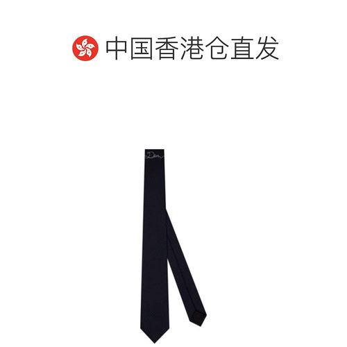 香港直邮Dior logo标志领带 61C1047B6035迪奥领结 - 图1