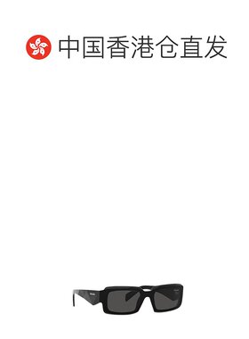 1h可退 香港直邮Prada 普拉达 男士 徽标太阳镜 PR27ZS black黑色