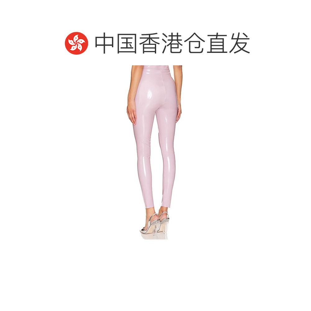 1h可退 香港直邮COMMANDO 女士 人造漆皮打底裤 SLG25 pink粉色,淘宝优惠券,粉丝福利购,淘宝优惠卷