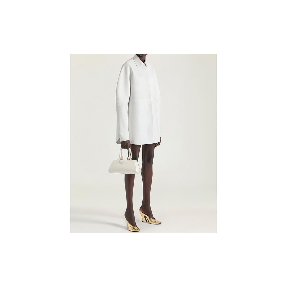 香港直邮Givenchy 长袖皮革衬衫 BW61FM6Y41外套 - 图0