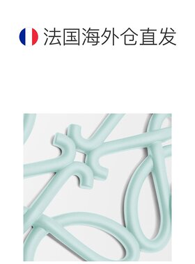 1h可退 欧洲直邮LOEWE/罗意威 女士淡青色漆黄铜挂饰