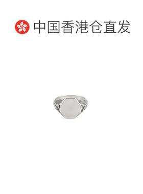 1h可退 香港直邮Emanuele Bicocchi 女士 鏡子圖章戒指 OTA2銀色