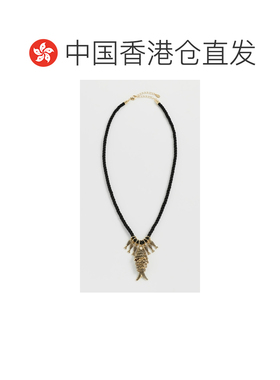 香港直邮KENNETH JAY LANE 肯尼思·杰·莱恩 女士 古旧金色鱼纹