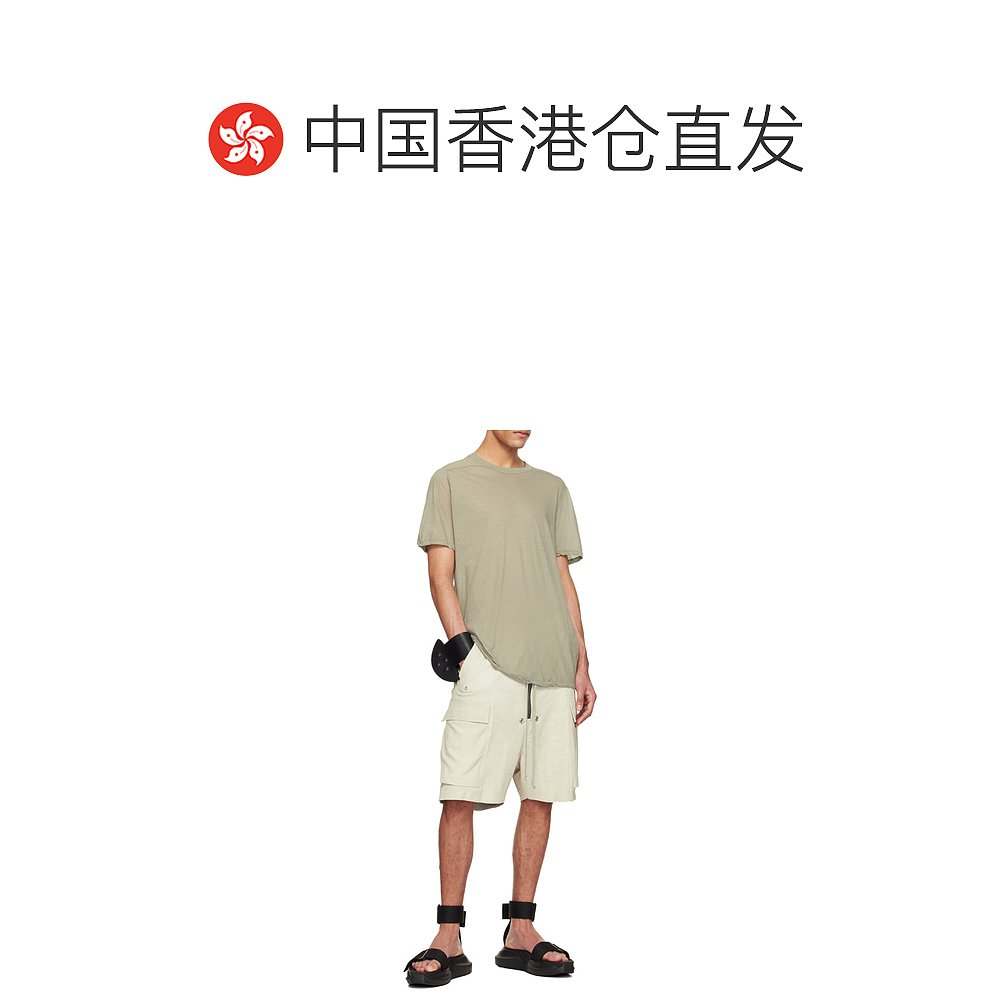 香港直邮Rick Owens 短袖T恤 RU01E5264UC15 - 图1
