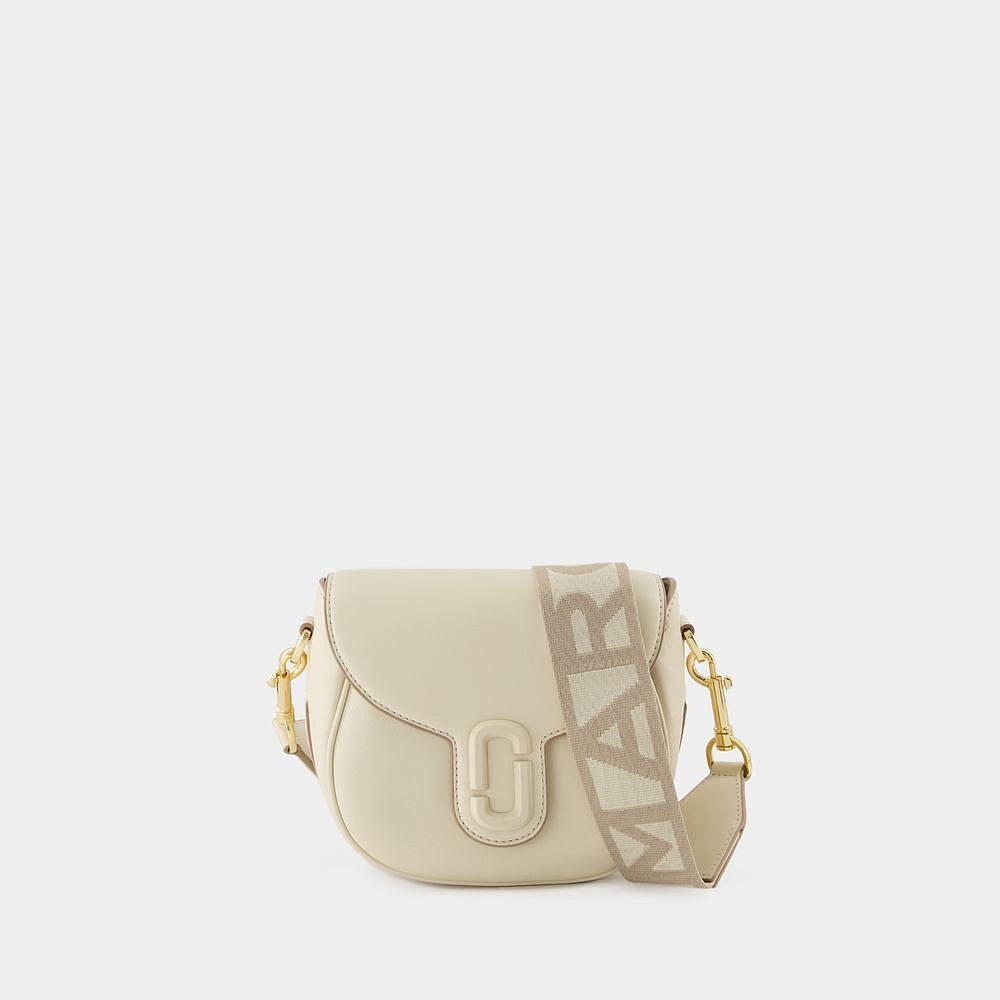 欧洲直邮The Small Saddle Bag - Marc Jacobs - Leather - White - 图2