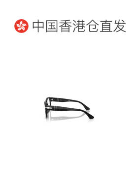 香港直邮PERSOL 男士眼镜 PO3374V095 AW2025 黑色 几何平光镜