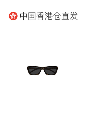 香港直邮SAINT LAURENT 女士太阳镜 SL613006 AW2025 黑色 全框太