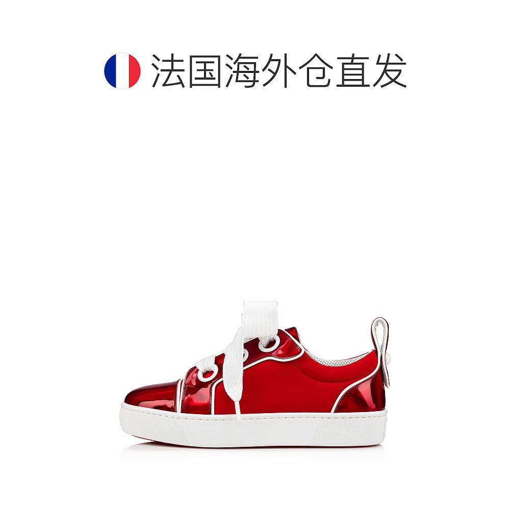 欧洲直邮Christian Louboutin 运动鞋 - Psychic 漆皮小牛皮和氯 - 图1