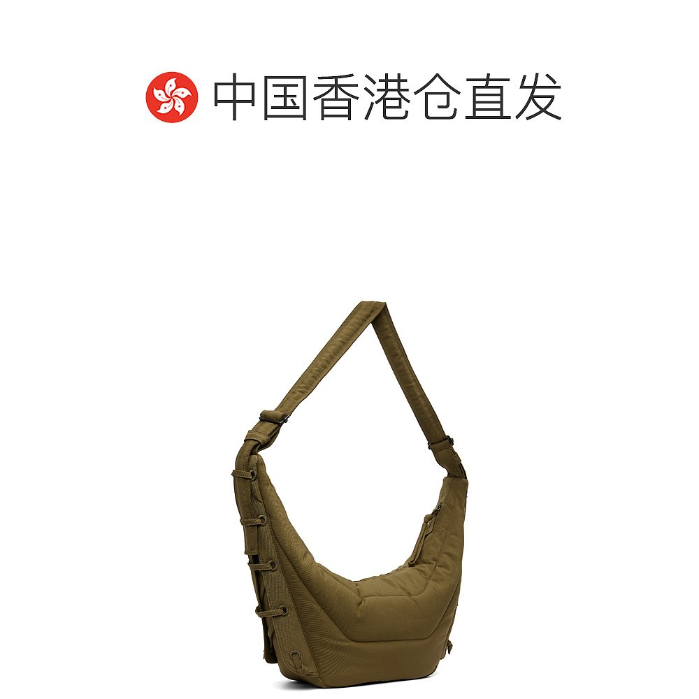 1h可退 香港直邮Lemaire 男士 卡其色中号 Soft Game 单肩包 BG00 - 图1