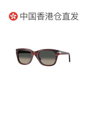 香港直邮PERSOL 男士太阳镜 PO3372S122371 CO 酒红色 全框太阳镜