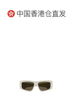 1h可退 香港直邮Chloe 蔻依 女士 矩形太阳镜 CH0299S white白色