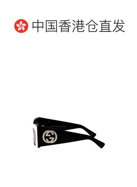 1h可退 香港直邮Gucci 古驰 女士 几何框太阳镜 GG1842S white白