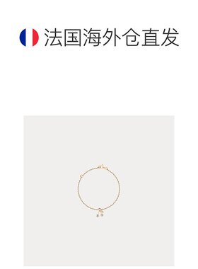 欧洲直邮Bonpoint小樱桃 儿童樱桃玫瑰金手链