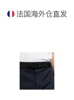 欧洲直邮Dior 迪奥 男士黑色黄铜皮带扣腰带 【付后1h可退】