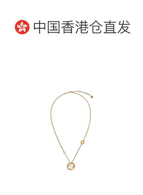 香港直邮Fendi 吊坠项链 8AL090ATEP水晶锁骨链