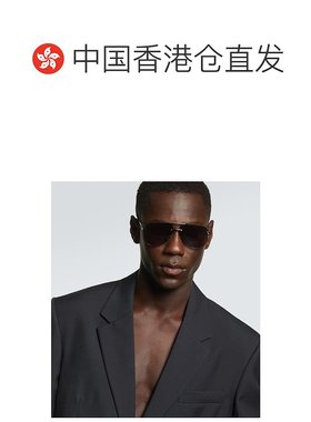 1h可退 香港直邮Fendi 芬迪 男士 天蓝色飞行员太阳眼镜