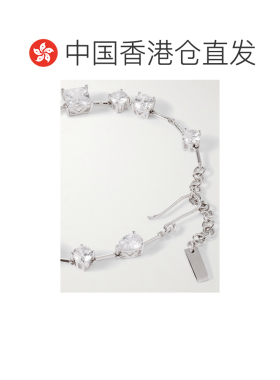 1h可退 香港直邮Completedworks 女士 Delicate 镀铑立体锆石手链