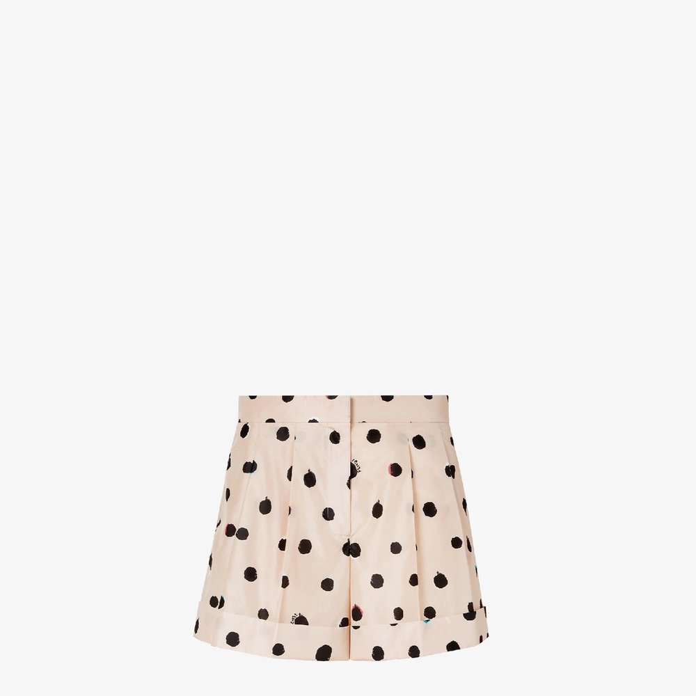 1h可退 欧洲直邮FENDI 芬迪 25秋冬 FR6690AVJQF1UKB 女士 短裤,淘宝优惠券,粉丝福利购,淘宝优惠卷