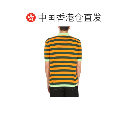 1h可退 香港直邮Sunnei 男士 针织Polo衫 PSS02DARKGRORANGE - 图1