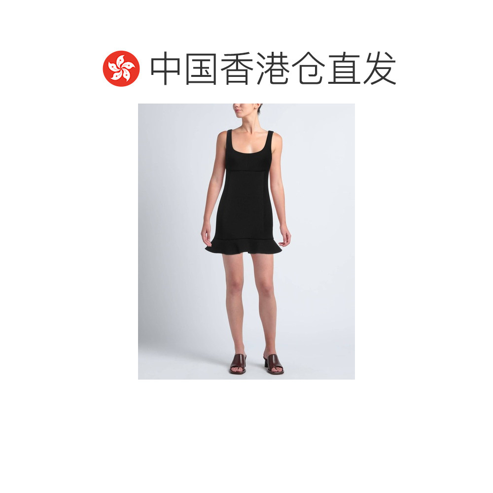 1h可退 香港直邮Msgm 女士 短款连衣裙 black黑色 舒适时尚,淘宝优惠券,粉丝福利购,淘宝优惠卷