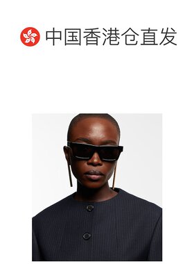 1h可退 香港直邮KHAITE 女士 x Oliver Peoples 1985C 矩形太阳眼