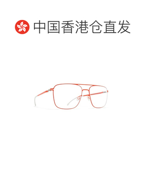 香港直邮MYKITA 男士眼镜 TOBI606 SS2025 红色 徽标平光镜