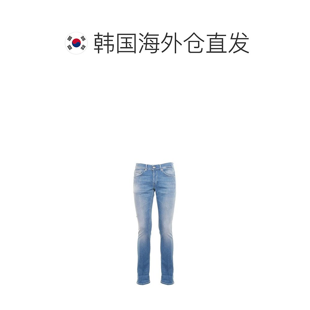 韩国直邮DONDUP23SS牛仔直筒裤男UP232DENIM AZZURRO - 图1