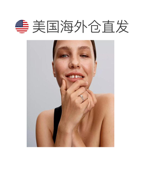 【美国直邮】pandora/潘多拉  戒指珍珠银戒指