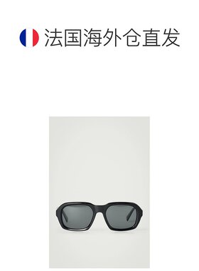 欧洲直邮COS 男士黑色聚甲基丙烯酸甲酯太阳镜新款